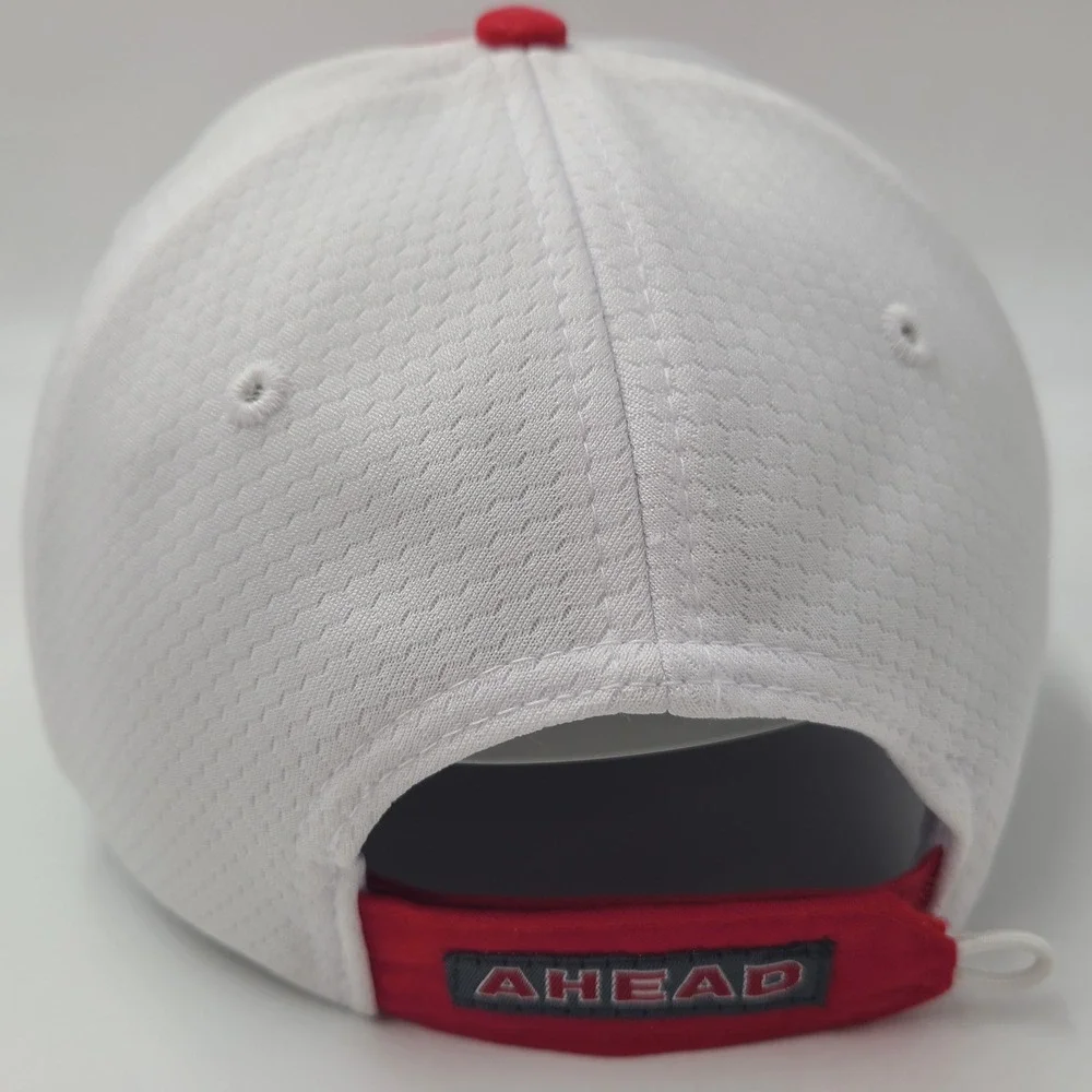 Atlantic Beach Country Club Hat Adjustable Ahead Red White Ben Kohles Turtle Men